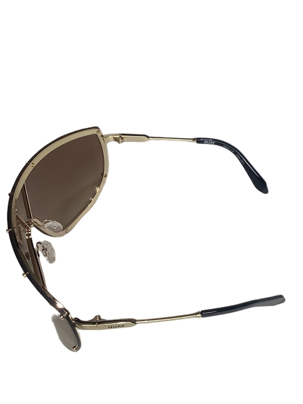 Quay Australia ON SET Oversized Wrap Shield Sunglasses New - Picture 4 of 5